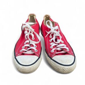 Red Converse All Star Low Tops